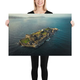 Battleship Island Japan - Wall Print