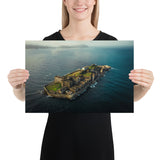 Battleship Island Japan - Wall Print