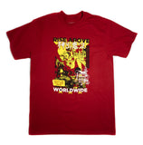 Rise Worldwide red tshirt